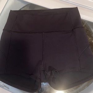 Lululemon in movement shorts